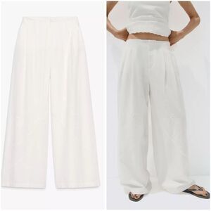 ZARA EMBROIDERED PANTS